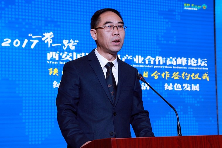 陕西省必赢网络游戏平台产业项目合作签约仪式举行|王成文熊良虎致辞 陕西省必赢网络游戏平台产业项目合作签约仪式举行|王成文熊良虎致辞