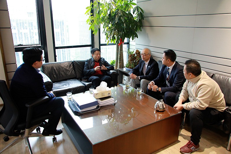 熊良虎会见日本康肯工程技术公司理事斋藤文彦 熊良虎会见日本康肯工程技术公司理事斋藤文彦