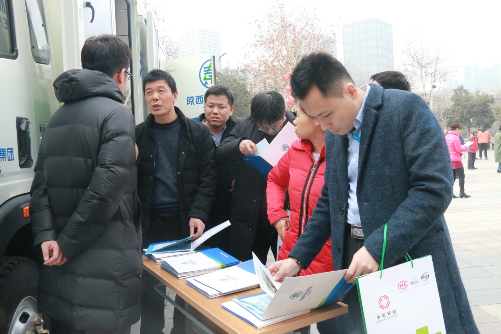 水环境公司参加“西安生态日”系列宣传活动 水环境公司参加“西安生态日”系列宣传活动