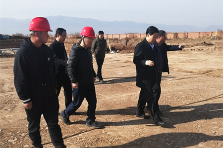 宝鸡市副市长武军到水环境公司宝鸡蟠龙新区污水处理厂调研 宝鸡市副市长武军到水环境公司宝鸡蟠龙新区污水处理厂调研
