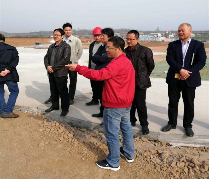 宝鸡蟠龙新区管委会主任杨明宽到水环境公司蟠龙新区污水处理厂调研 宝鸡蟠龙新区管委会主任杨明宽到水环境公司蟠龙新区污水处理厂调研