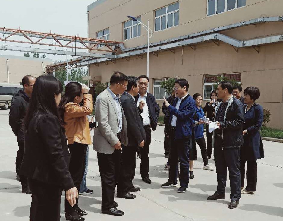 渭南市人大常委会副主任郭永峰到水环境公司大荔经开区污水处理厂调研 渭南市人大常委会副主任郭永峰到水环境公司大荔经开区污水处理厂调研