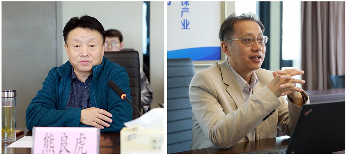熊良虎会见加拿大工程院院士、圣清必赢网络游戏平台股份公司肖惠宁院士工作站负责人肖惠宁 熊良虎会见加拿大工程院院士、圣清必赢网络游戏平台股份公司肖惠宁院士工作站负责人肖惠宁