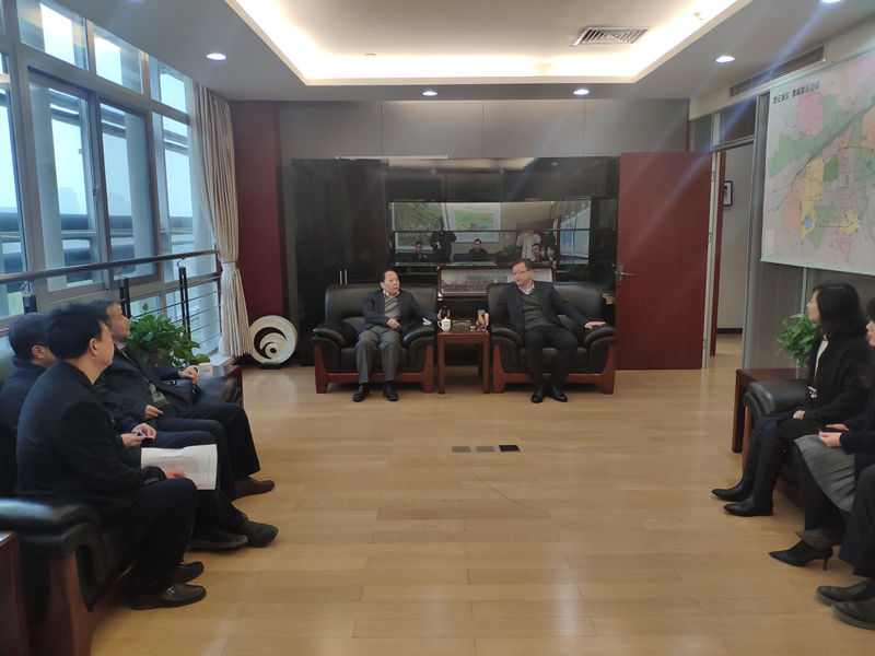 顾峰拜会西安国际港务区管委会领导并赴省生态环境众创空间调研 顾峰拜会西安国际港务区管委会领导并赴省生态环境众创空间调研