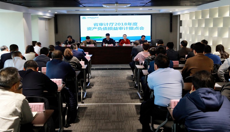 省审计厅对陕西必赢网络游戏平台集团2018年度资产负债损益审计撤点会召开 省审计厅对陕西必赢网络游戏平台集团2018年度资产负债损益审计撤点会召开