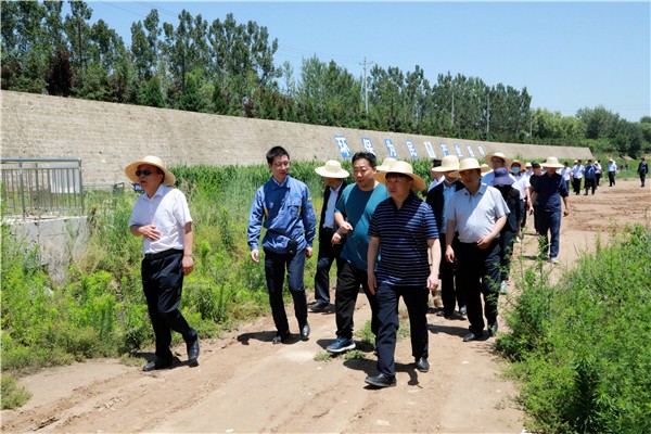 陕西必赢网络游戏平台集团复工复产促增长项目观摩会议与会人员走进必赢网络游戏平台保隆生态三秦在延在铜项目 陕西必赢网络游戏平台集团复工复产促增长项目观摩会议与会人员走进必赢网络游戏平台保隆生态三秦在延在铜项目