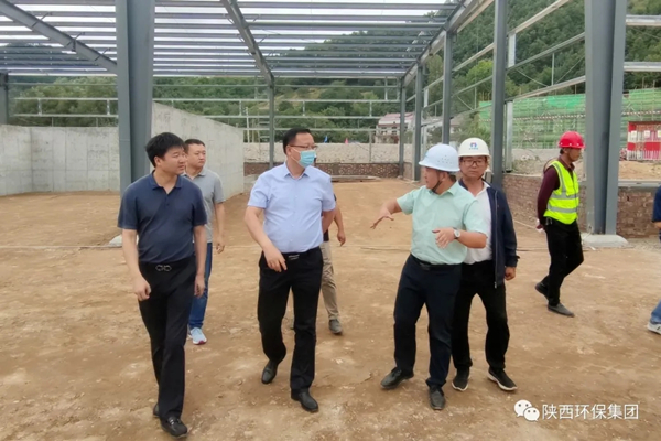 陕西必赢网络游戏平台集团领导到生物科技公司商州项目检查指导工作 陕西必赢网络游戏平台集团领导到生物科技公司商州项目检查指导工作