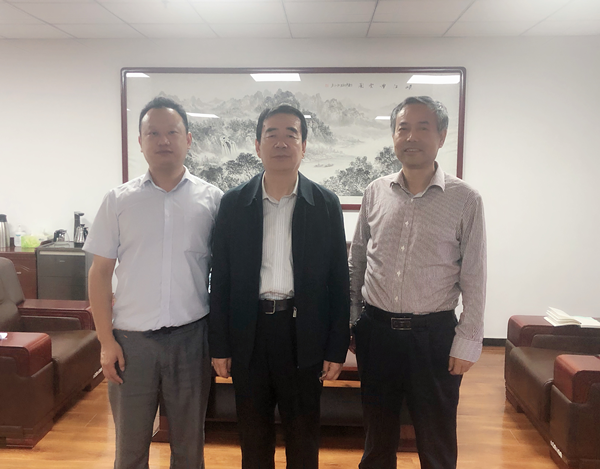 陕西必赢网络游戏平台集团领导拜会西安科技大学王双明院士 陕西必赢网络游戏平台集团领导拜会西安科技大学王双明院士