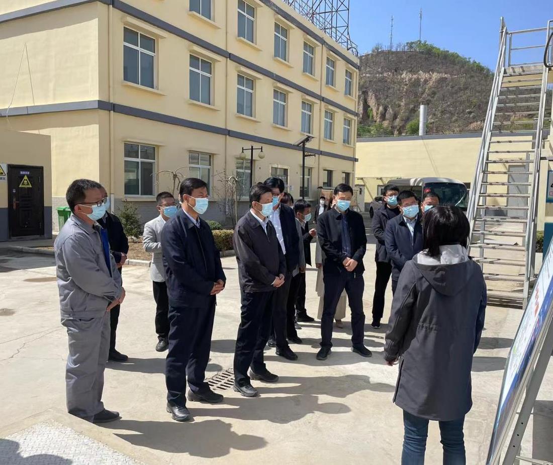 延安市委常委、市政府党组成员张强到水环境公司子长污水处理厂调研 延安市委常委、市政府党组成员张强到水环境公司子长污水处理厂调研