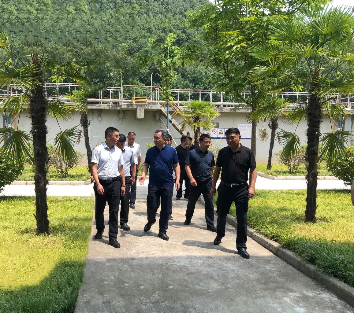 山阳县委副书记、县长李凌云到水环境山阳公司县城污水处理厂调研 山阳县委副书记、县长李凌云到水环境山阳公司县城污水处理厂调研