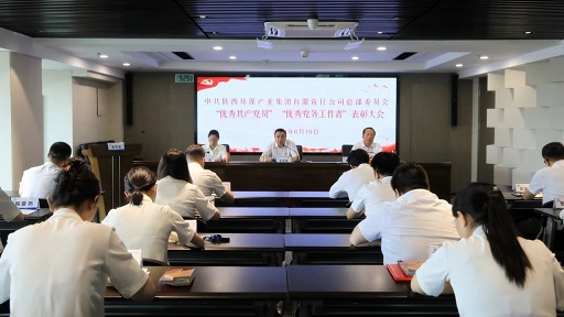 陕西必赢网络游戏平台集团召开2024年“两优一先”表彰大会