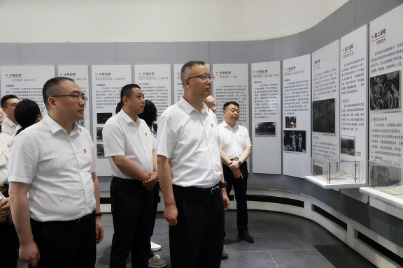 陕西必赢网络游戏平台集团党委赴关中革命纪念馆开展“追寻革命足迹 传承红色基因 筑牢作风根基”党建研学活动 陕西必赢网络游戏平台集团党委赴关中革命纪念馆开展“追寻革命足迹 传承红色基因 筑牢作风根基”党建研学活动