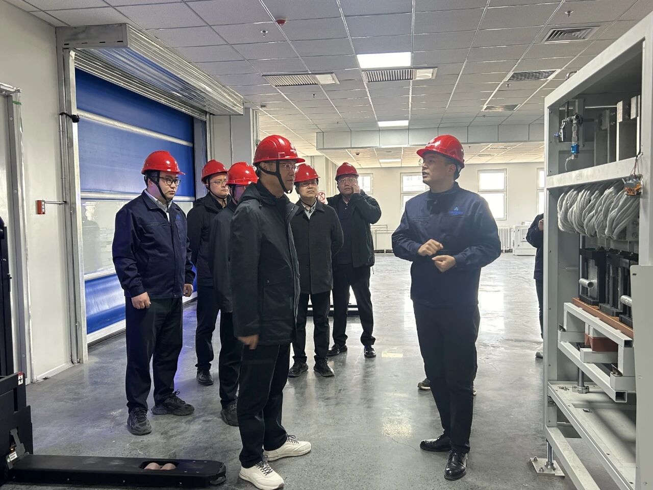 宋世杰赴绿色能源公司权属绿色储能公司调研督导 宋世杰赴绿色能源公司权属绿色储能公司调研督导