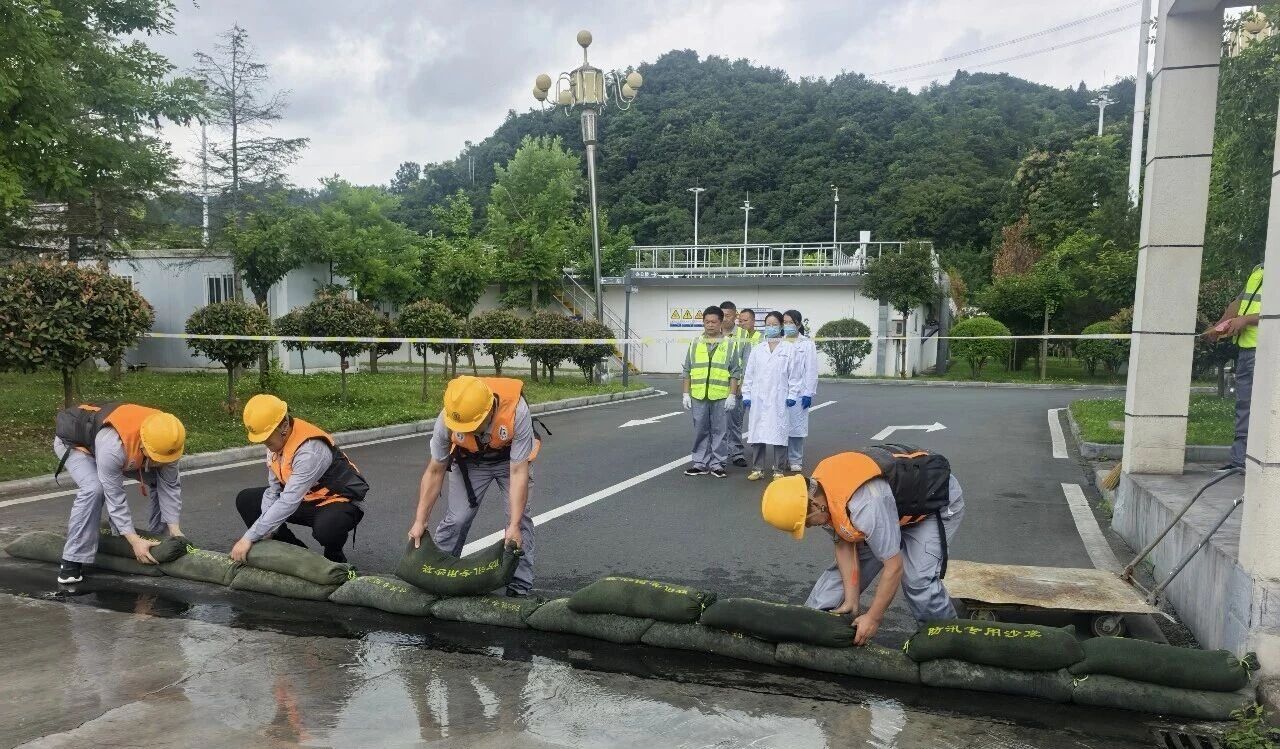 以练为战 防患未然|水环境公司商南县污水处理厂开展夏季防汛应急演练 以练为战 防患未然|水环境公司商南县污水处理厂开展夏季防汛应急演练