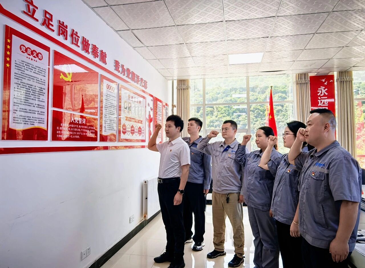 水环境公司陕南片区联合党支部开展主题党日暨专题党课活动